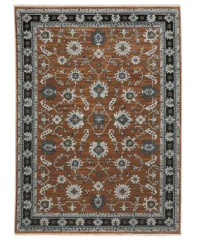 Oriental Weavers Keira Kei05 Rug Collection In Rust
