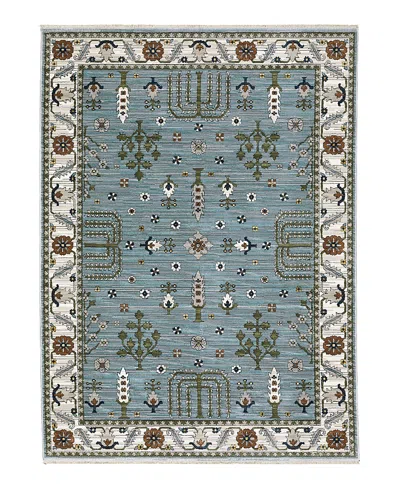Oriental Weavers Keira Kei06 Area Rug, 5'3 X 7'6 In Blue