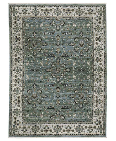 Oriental Weavers Keira Kei07 2'3"x7'6" Runner Area Rug In Blue