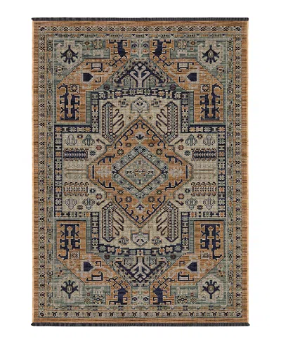 Oriental Weavers Legacy Lgy04 5' 3 X 7' 6 Area Rug In Brown