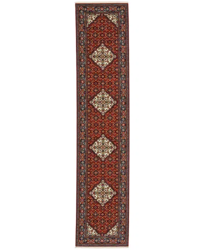 Oriental Weavers Lilihan 001c6 2'6"x12' Runner Area Rug In Red