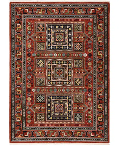 Oriental Weavers Lilihan 002c6 2'x3' Area Rug In Red
