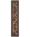 Oriental Weavers Lilihan 003b6 2'6"x12' Runner Area Rug In Multi