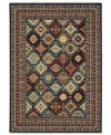 Oriental Weavers Lilihan 003b6 5'3"x7'6" Area Rug In Brown