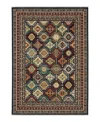 Oriental Weavers Lilihan 003b6 Area Rug, 6'7 X 9'6 In Navy