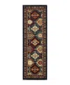 Oriental Weavers Lilihan 003b6 Runner Area Rug, 2' X 6' In Navy