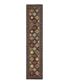 Oriental Weavers Lilihan 003b6 Runner Area Rug, 2'6 X 12' In Navy