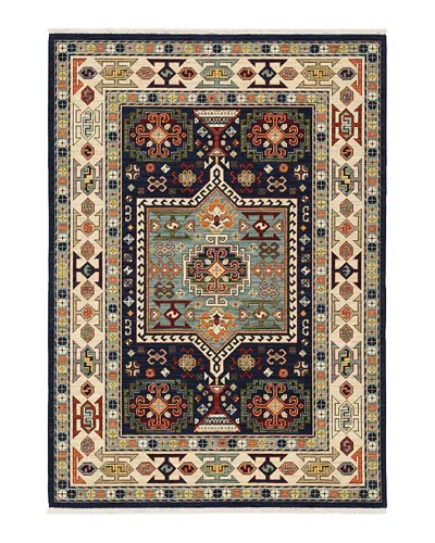 Oriental Weavers Lilihan 041h6 Area Rug, 2' X 3' In Blue/ivory
