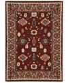 Oriental Weavers Lilihan 043s6 7'10"x10'10" Area Rug In Red