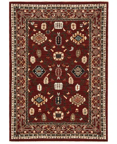 Oriental Weavers Lilihan 043s6 7'10"x10'10" Area Rug In Red