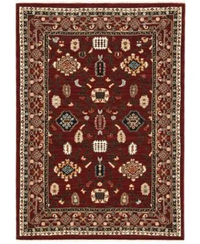 Oriental Weavers Lilihan 043s6 Rug Collection In Red