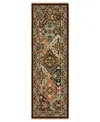 Oriental Weavers Lilihan 050x6 2'x6' Runner Area Rug In Multi