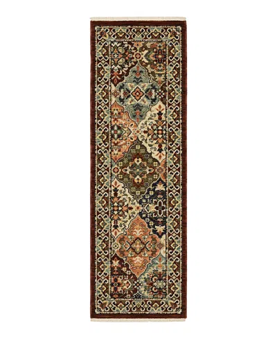 Oriental Weavers Lilihan 050x6 Runner Area Rug, 2' X 6' In Multi