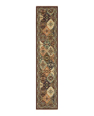 Oriental Weavers Lilihan 050x6 Runner Area Rug, 2'6 X 12' In Red