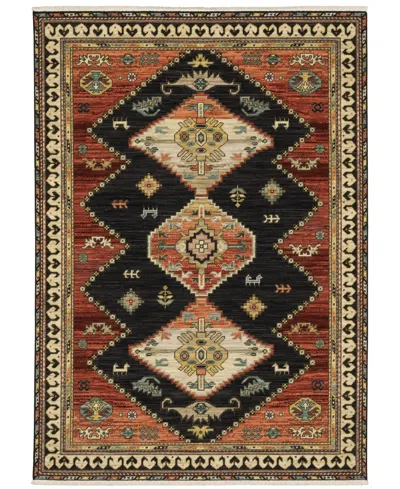 Oriental Weavers Lilihan 051k6 5'3"x7'6" Area Rug In Multi