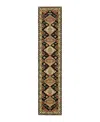 Oriental Weavers Lilihan 051k6 Runner Area Rug, 2'6 X 12' In Charcoal
