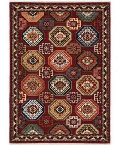 Oriental Weavers Lilihan 091r6 Rug Collection In Red