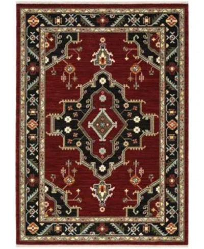 Oriental Weavers Lilihan 092r6 Rug Collection In Red