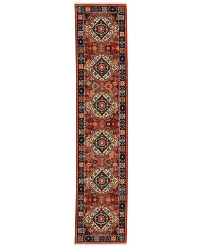 Oriental Weavers Lilihan 2061v 2'6"x12' Runner Area Rug In Multi