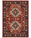 Oriental Weavers Lilihan 2061v 7'10"x10'10" Area Rug In Red