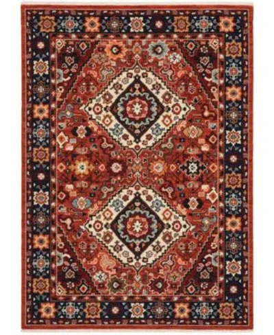Oriental Weavers Lilihan 2061v Rug Collection In Red