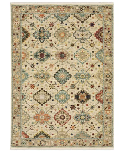 Oriental Weavers Lilihan 4601w 2'x3' Area Rug In Neutral