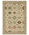 Oriental Weavers Lilihan 4601w 6'7"x9'6" Area Rug In Brown