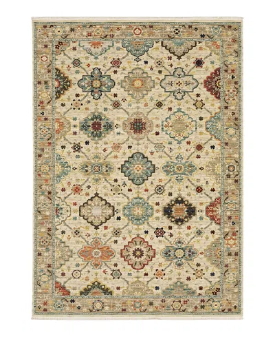 Oriental Weavers Lilihan 4601w Area Rug, 2' X 3' In Beige