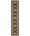 Oriental Weavers Lilihan 532b6 2'6"x12' Runner Area Rug In Blue