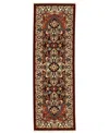 Oriental Weavers Lilihan 5502c 2'x6' Runner Area Rug In Brown