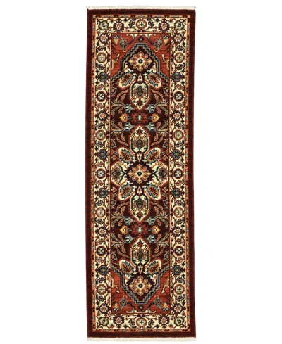 Oriental Weavers Lilihan 5502c 2'x6' Runner Area Rug In Brown