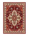 Oriental Weavers Lilihan 5502c Area Rug, 5'3 X 7'6 In Red/ivory