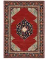 Oriental Weavers Lilihan 5503m 5'3"x7'6" Area Rug In Red
