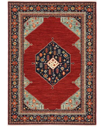 Oriental Weavers Lilihan 5503m 7'10"x10'10" Area Rug In Red