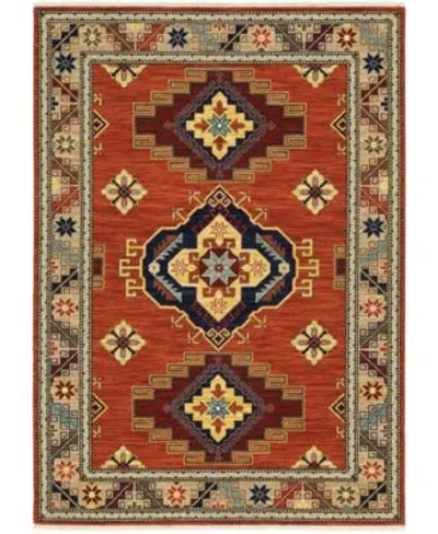 Oriental Weavers Lilihan 5504p Rug Collection In Brown
