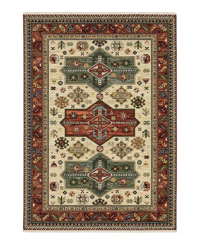 Oriental Weavers Lilihan 8022r Area Rug, 2' X 3' In Red
