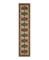 Oriental Weavers Lilihan 8022r Runner Area Rug, 2'6 X 12' In Red