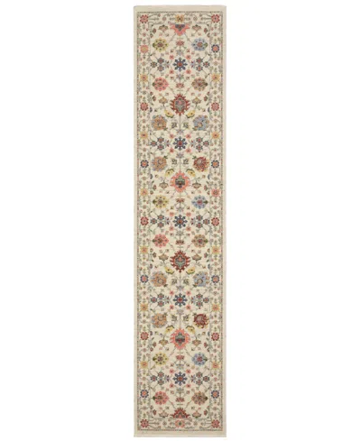 Oriental Weavers Lucca 093w1 2'6"x12' Runner Area Rug