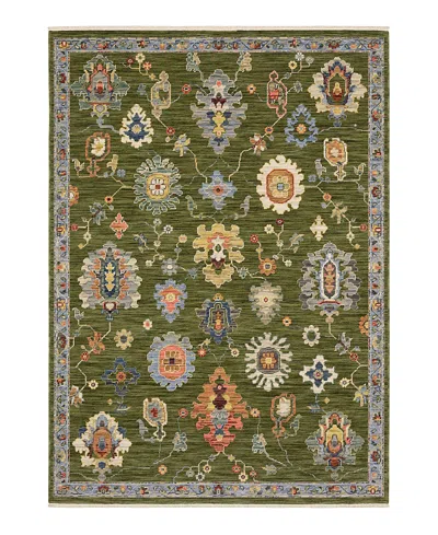 Oriental Weavers Lucca 2863e Area Rug, 5'3 X 7'6 In Green