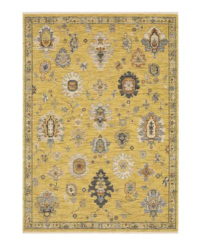 Oriental Weavers Lucca 2863g Area Rug, 3'3 X 5' In Yellow
