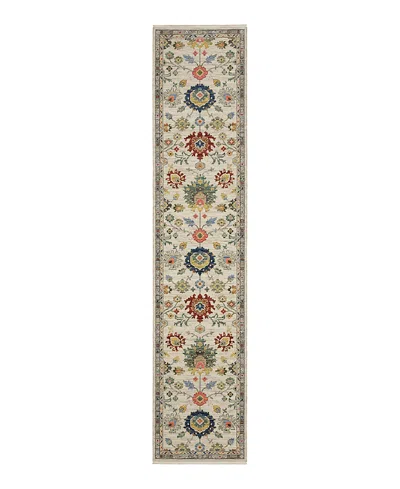 Oriental Weavers Lucca 2888l 2'6 X 12' Runner Area Rug In Multi