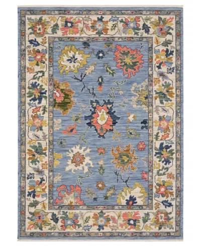 Oriental Weavers Lucca 2889a 6'7"x9'6" Area Rug In Blue