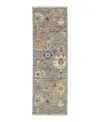 Oriental Weavers Lucca 5507e Runner Area Rug, 2' X 6' In Grey