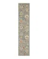 Oriental Weavers Lucca 5507e Runner Area Rug, 2'6 X 12' In Grey