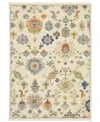 Oriental Weavers Lucca 5507w 2' X 3' Area Rug In White