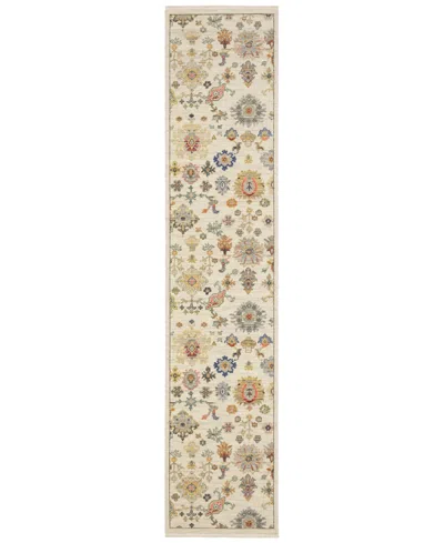 Oriental Weavers Lucca 5507w 2'6"x12' Runner Area Rug