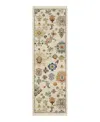 Oriental Weavers Lucca 5507w Runner Area Rug, 2' X 6' In Ivory