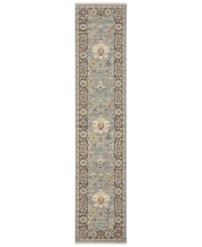 Oriental Weavers Lucca 846d1 2'6"x12' Runner Area Rug
