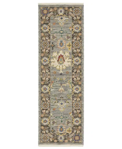 Oriental Weavers Lucca 846d1 2'x6' Runner Area Rug