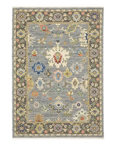 Oriental Weavers Lucca 846d1 Area Rug, 2' X 3' In Blue